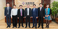 普寧市委副書記、代市長林鋼捷一行到訪寶鷹集團(tuán)