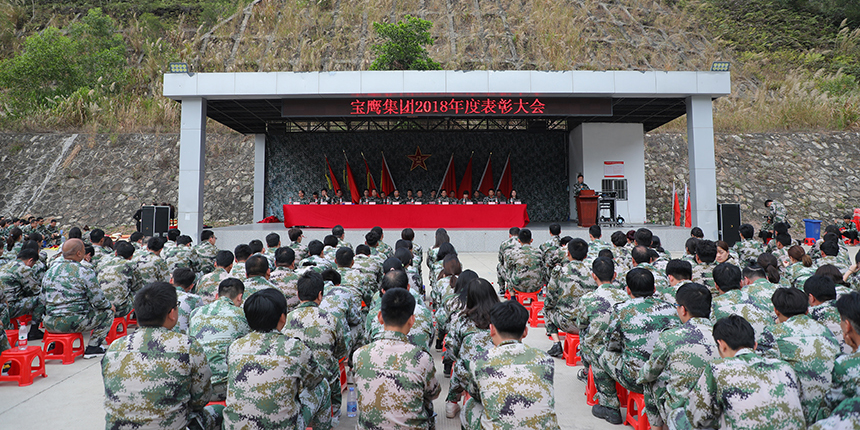 寶鷹集團(tuán)舉辦年度總結(jié)表彰動(dòng)員大會(huì)暨工匠技術(shù)展示活動(dòng)