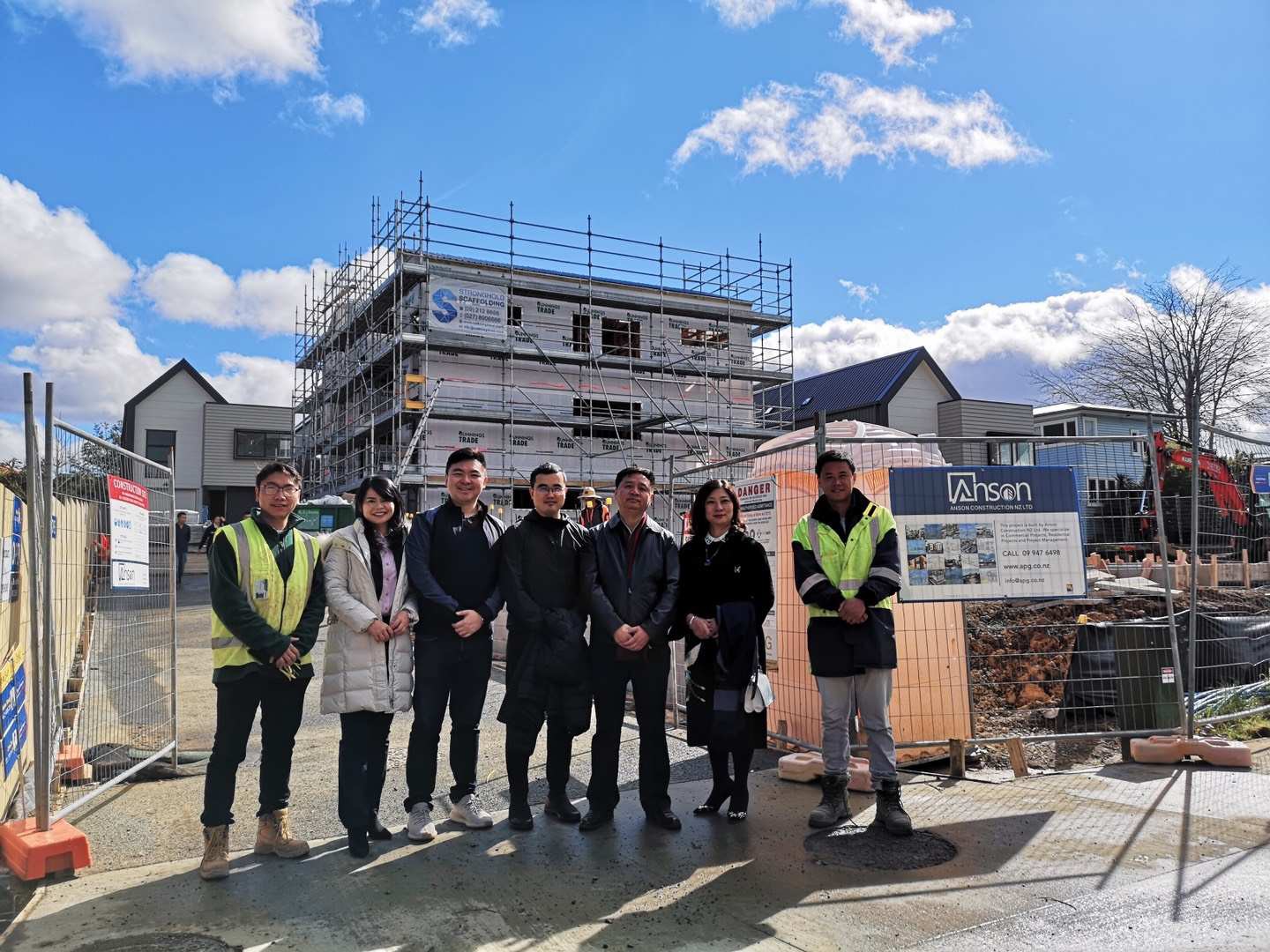 寶鷹集團(tuán)總裁于泳波應(yīng)邀出席2019新西蘭國際建筑業(yè)博覽會 考察集團(tuán)新西蘭建設(shè)項(xiàng)目