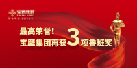 最高榮譽(yù)！寶鷹集團(tuán)再獲三項(xiàng)魯班獎(jiǎng)
